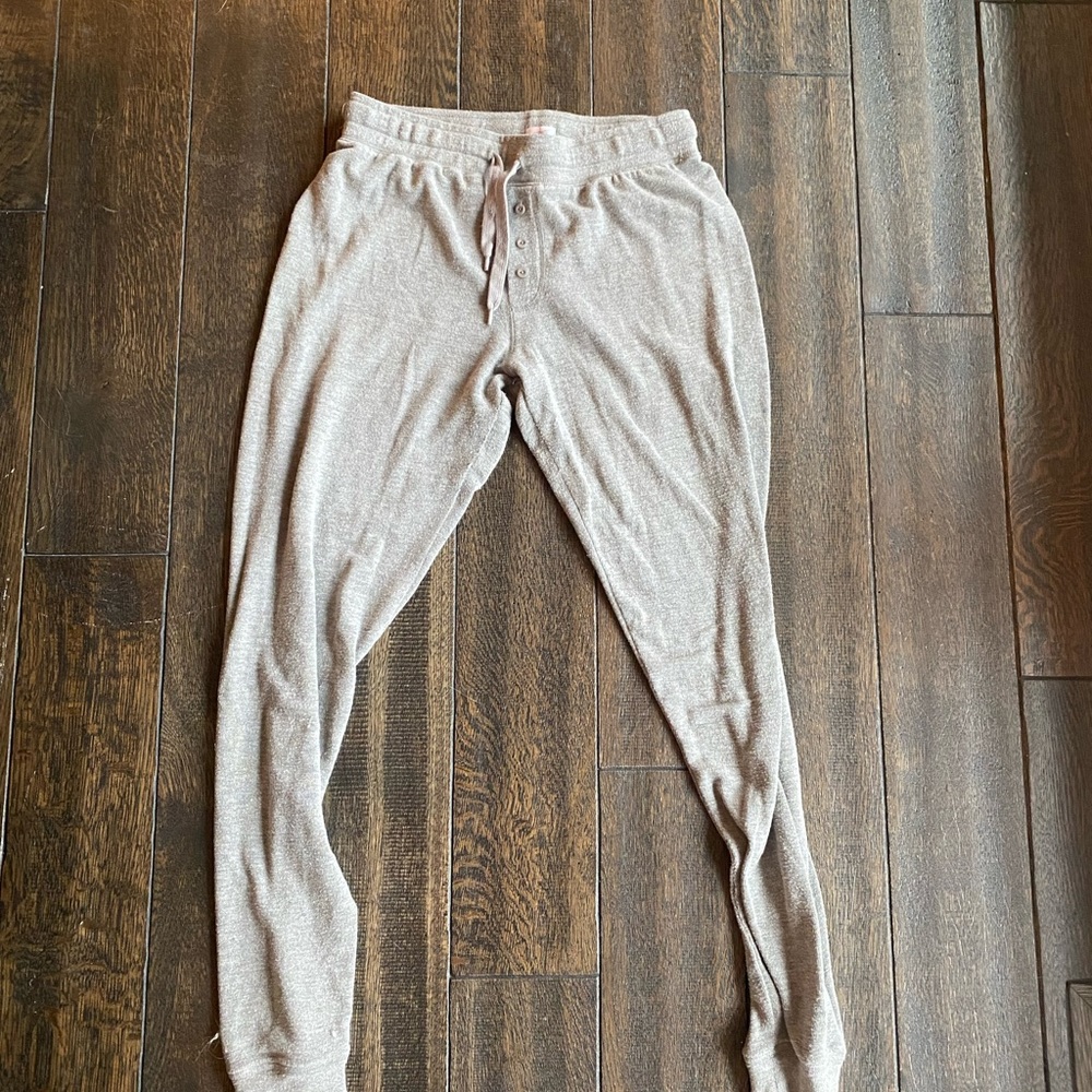 Soft grey gently used women's lounge pants